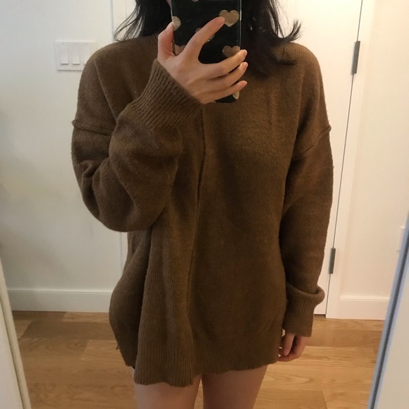 oak + fort caramel sweater - Picture 3 of 6